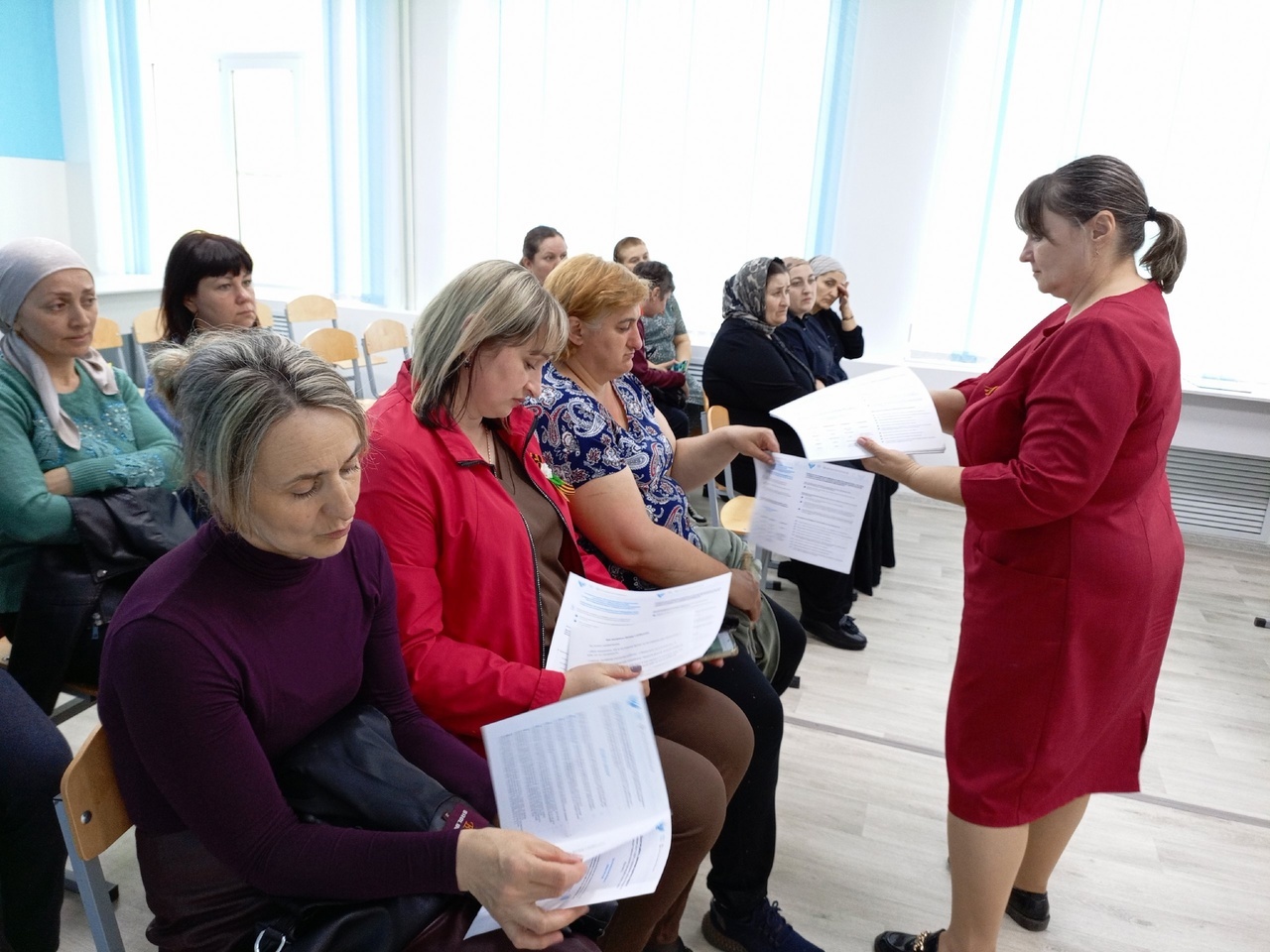 Прошло общешкольное родительское собрание.
